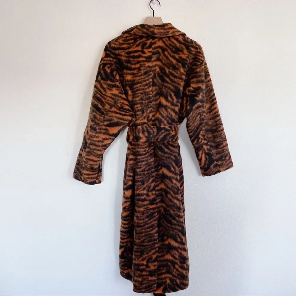 STAND STUDIO Pam wool blend Coat - Rust/Black - Picture 14 of 16